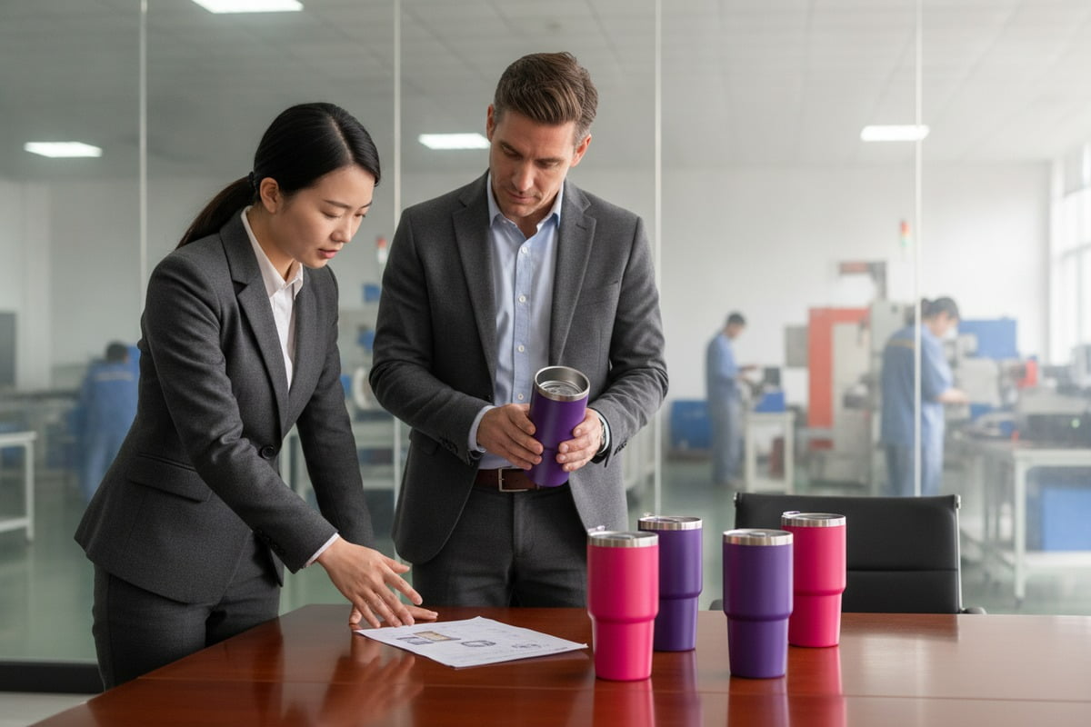 Professional vacuum flask factory production line for high-quality manufacturing (ID#1)
